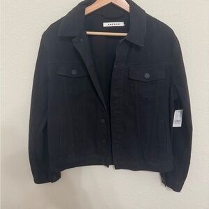 PacSun Black Mens Jean Jacket